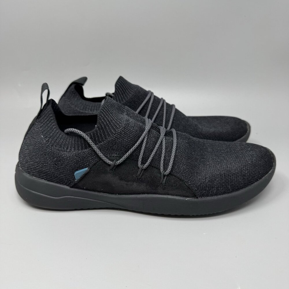 Vessi Cityscape Classic Gray White Knit Lace Up Shoes Womens Size 10